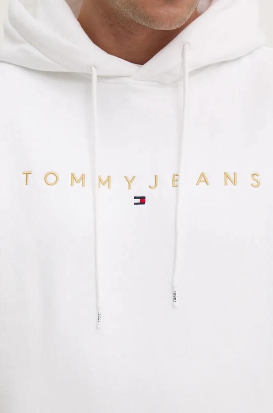 Mikina Tommy Jeans DM0DM20503 bílá
