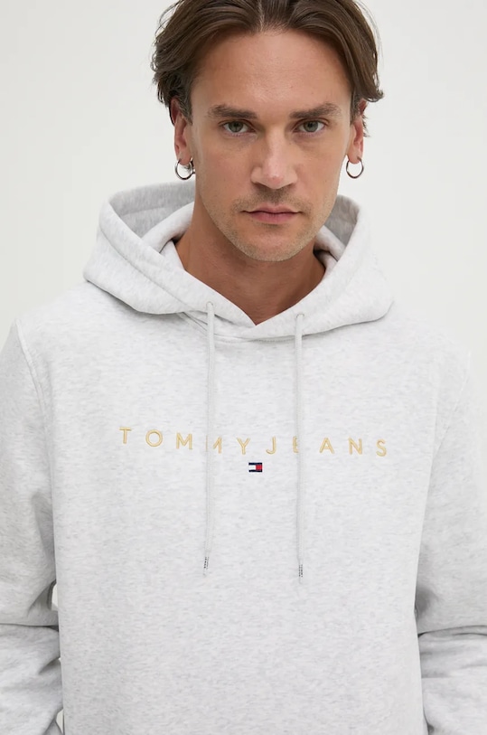 Суичър Tommy Jeans сив DM0DM20503