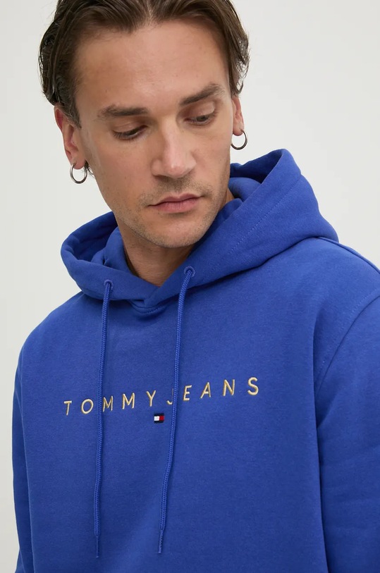 Mikina Tommy Jeans modrá DM0DM20503