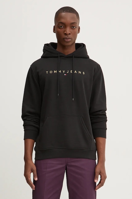 Mikina Tommy Jeans černá DM0DM20503