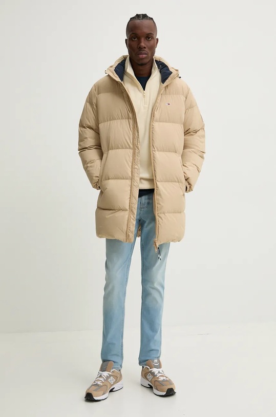 Флісова кофта Tommy Jeans DM0DM20508 бежевий AW24