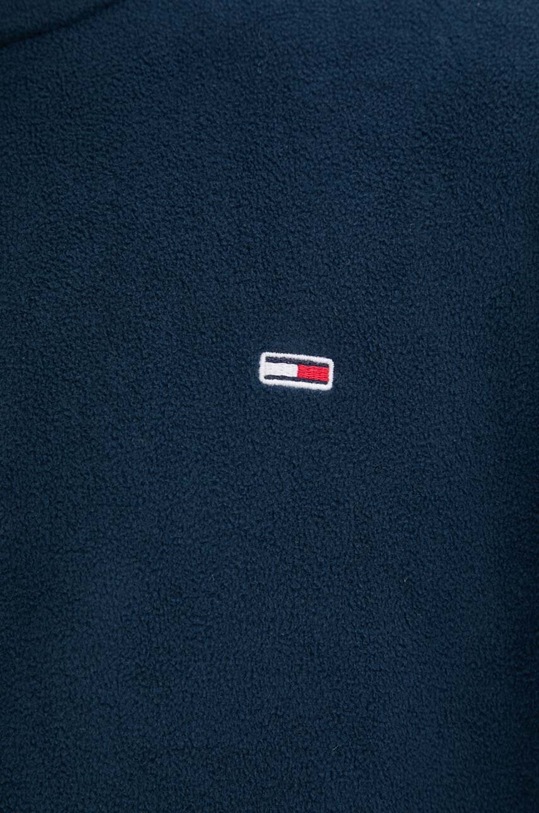 Fleecová mikina Tommy Jeans DM0DM20508 námořnická modř