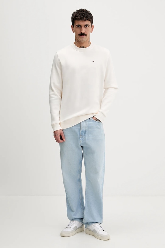 Mikina Tommy Jeans DM0DM20741 béžová NC00