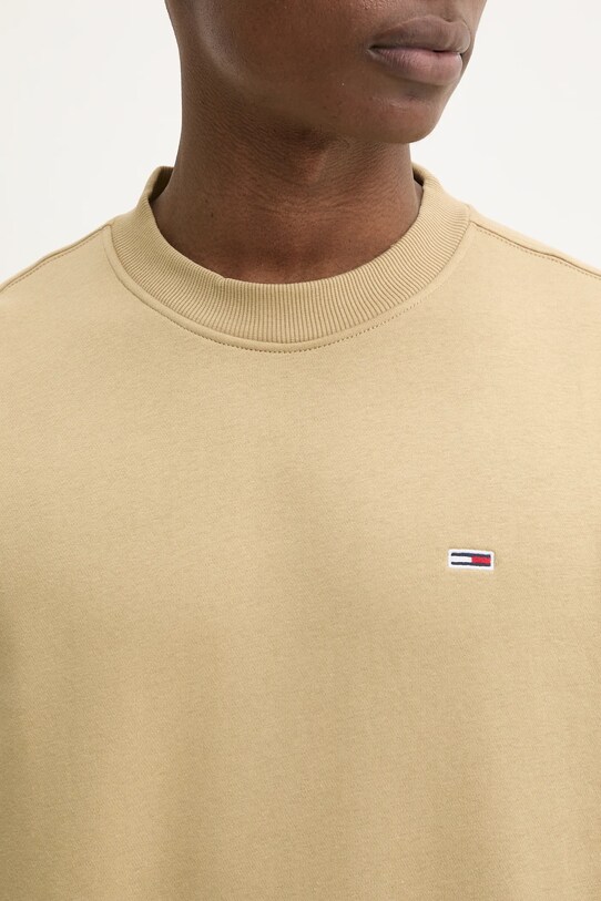 Μπλούζα Tommy Jeans DM0DM20741 μπεζ