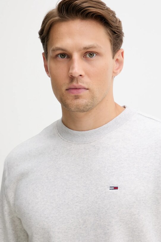 Mikina Tommy Jeans šedá DM0DM20741