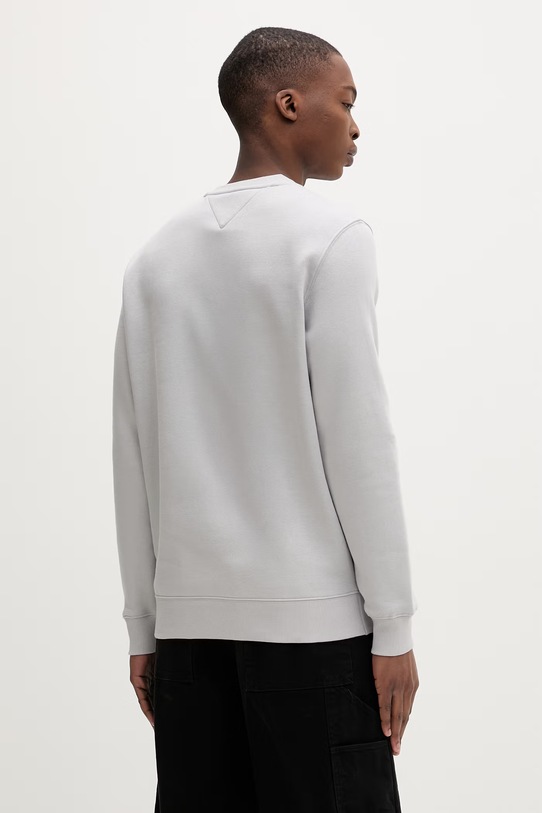 Odzież Tommy Jeans bluza męska z bawełną DM0DM20741 szary