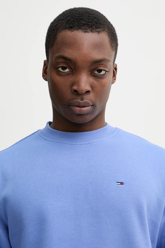 Dukserica Tommy Jeans ljubičasta DM0DM20741