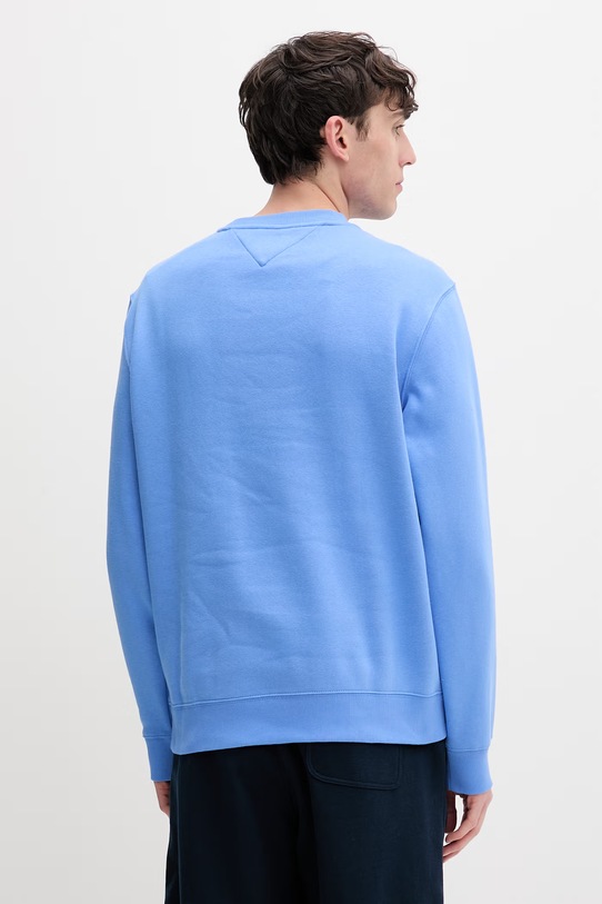 Oblečení Tommy Jeans mikina pánská s bavlnou DM0DM20741 modrá