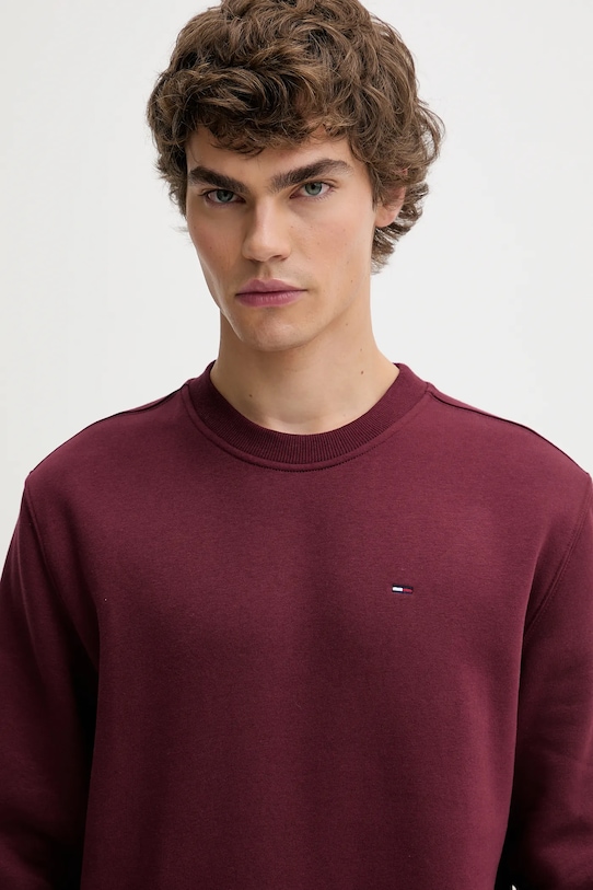 Tommy Jeans felpa granata DM0DM20741
