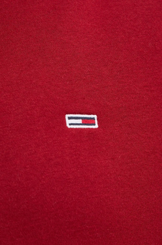 Tommy Jeans Hanorac bărbați cu bumbac DM0DM20741 burgundia