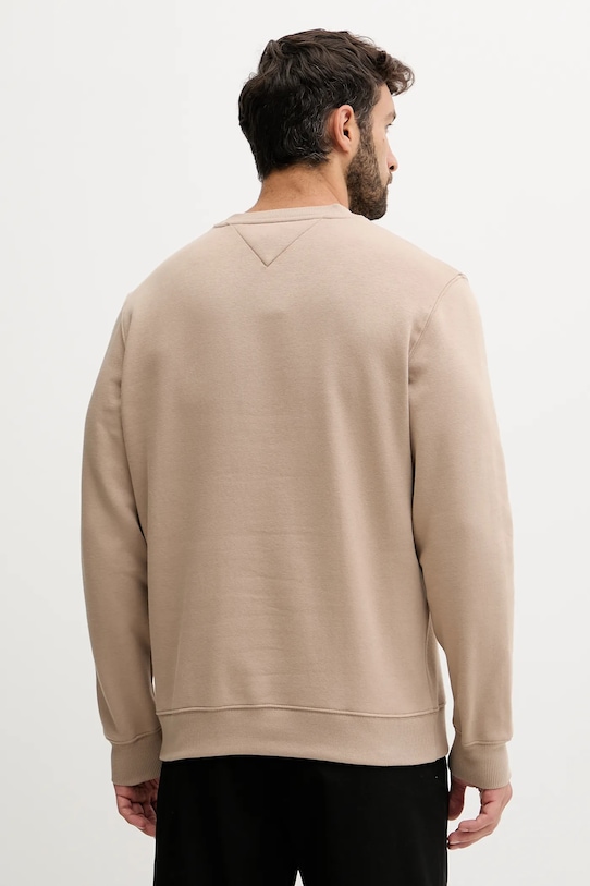 Tommy Jeans bluză DM0DM20741 maro SS25