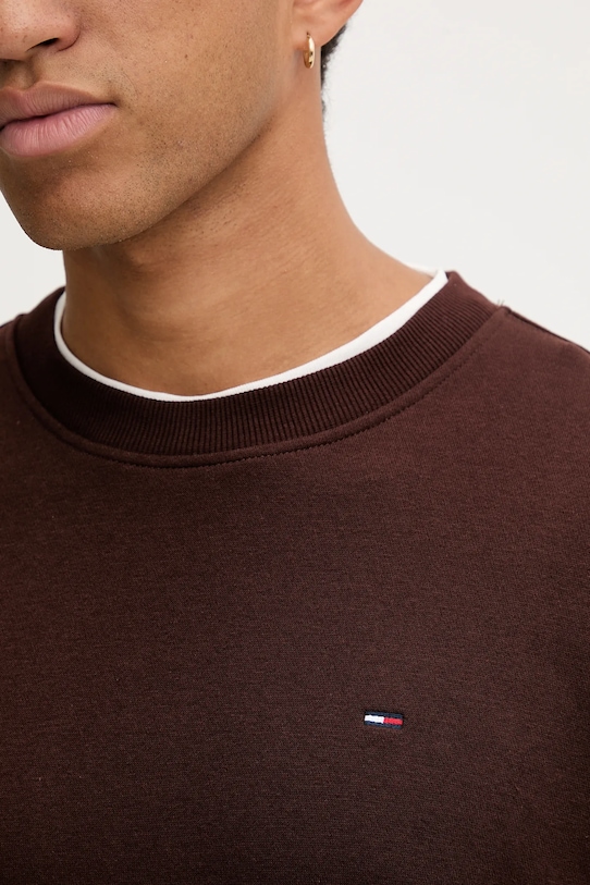 Tommy Jeans bluza DM0DM20741 brązowy