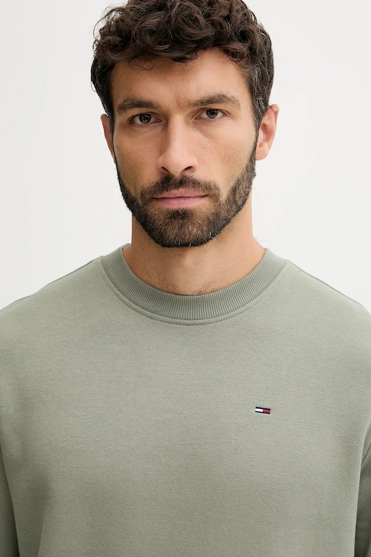 Îmbrăcăminte Tommy Jeans bluză DM0DM20741 verde