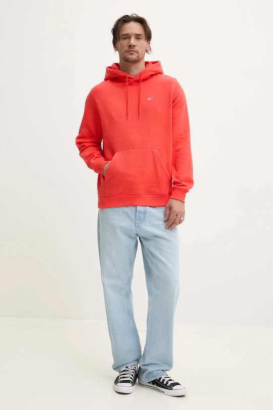 Tommy Jeans bluza DM0DM20742 pomarańczowy NC00