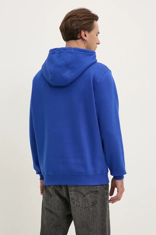 Ρούχα Tommy Jeans μπλούζα με κουκούλα παιδική DM0DM20742 μπλε