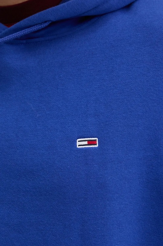 Tommy Jeans μπλούζα με κουκούλα παιδική DM0DM20742 μπλε