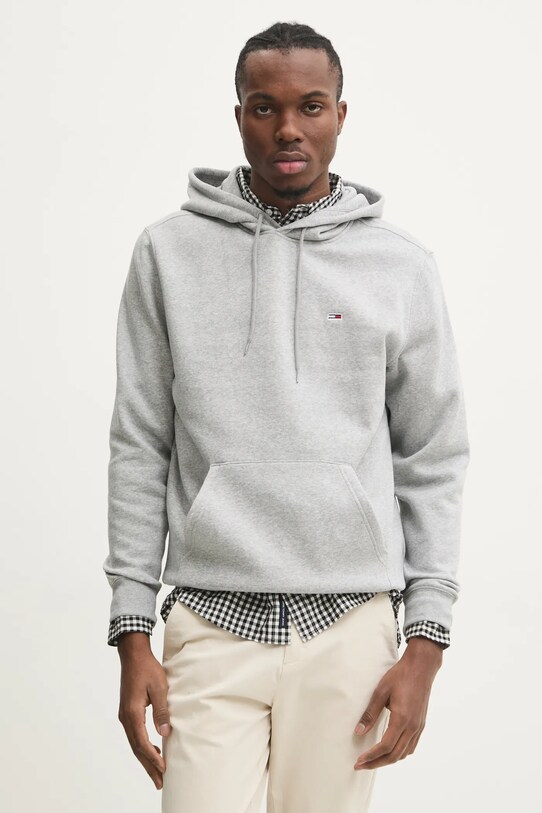 Tommy Jeans bluza uni gri DM0DM20742