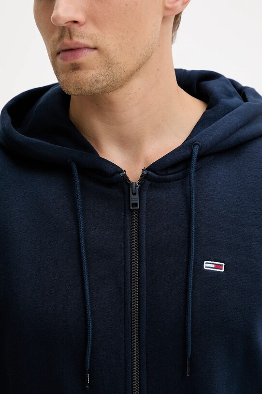 Mikina Tommy Jeans námořnická modř DM0DM20743