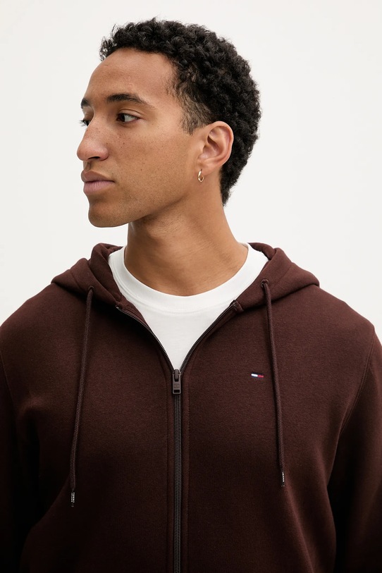 Tommy Jeans bluza brązowy DM0DM20743