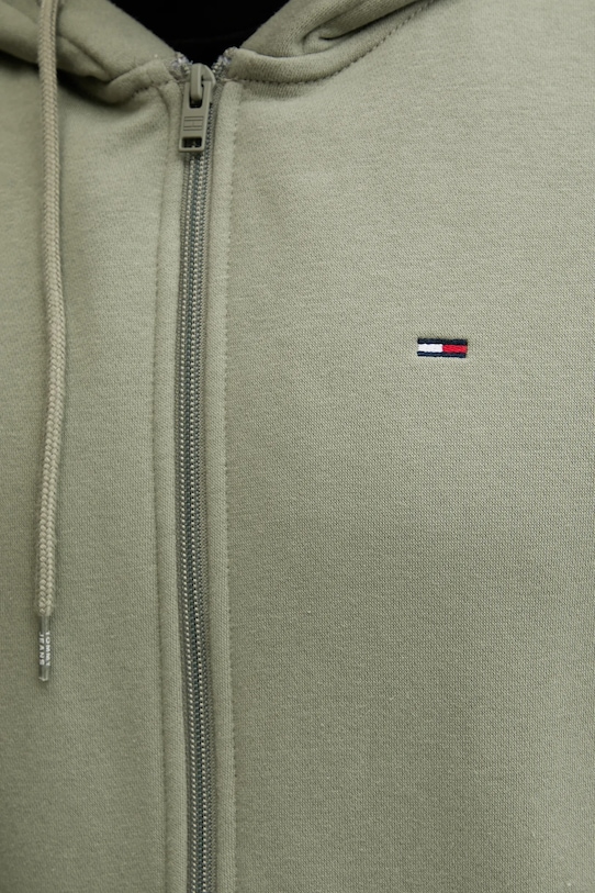 Tommy Jeans bluză verde DM0DM20743