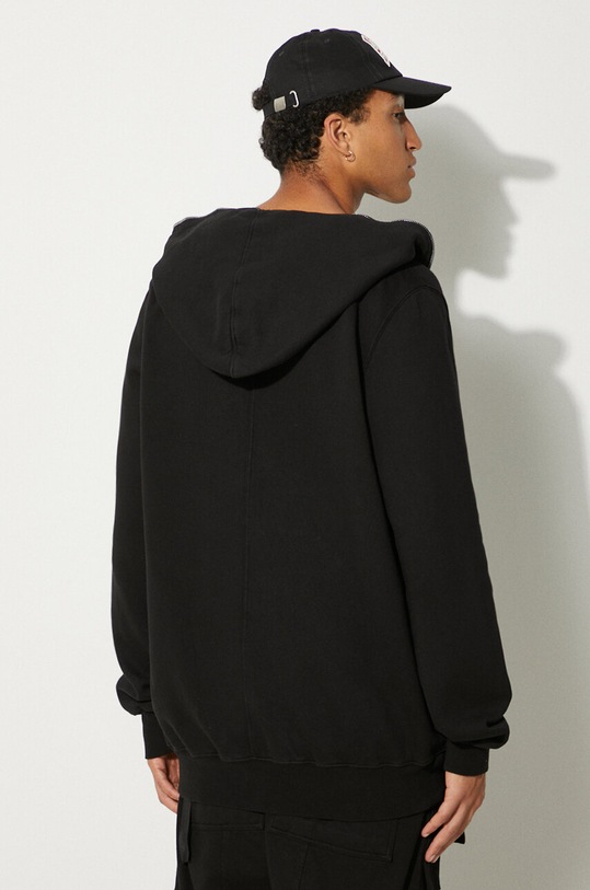 Odjeća Pamučna dukserica Rick Owens Jumbo Gimp DU02D2283.F crna