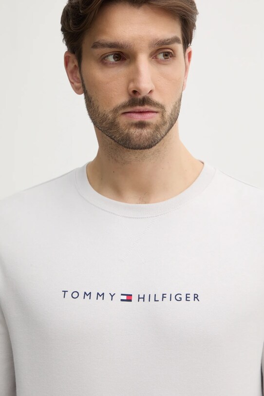 Mikina Tommy Hilfiger sivá UM0UM03346