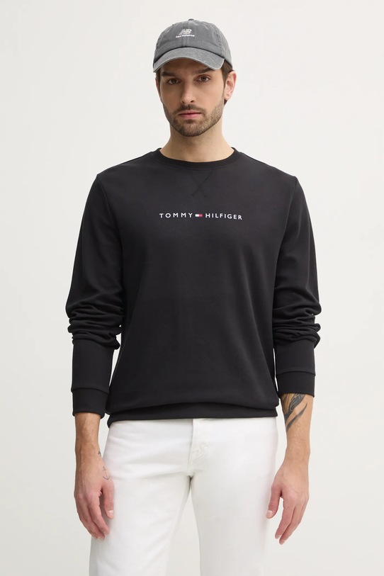 Dukserica Tommy Hilfiger print crna UM0UM03346