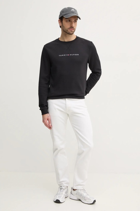 Dukserica Tommy Hilfiger UM0UM03346 crna SS25