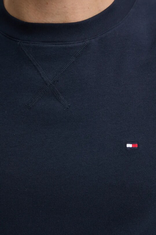 Majica dugih rukava Tommy Hilfiger UM0UM03366 mornarsko plava