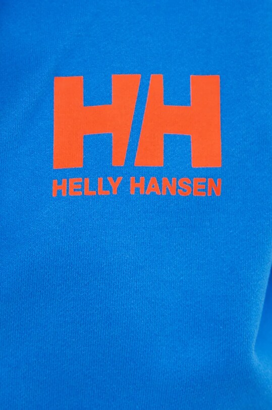 Helly Hansen hanorac de bumbac HH LOGO 30393 albastru