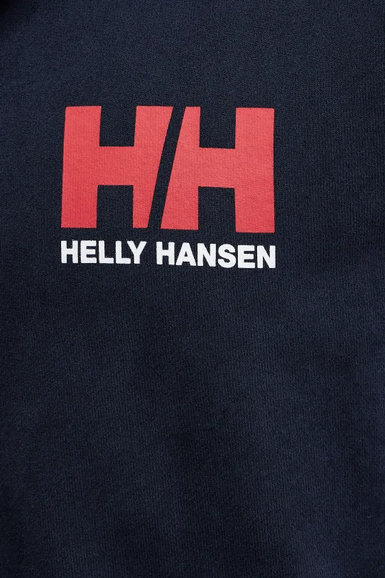 Helly Hansen bluza bawełniana HH LOGO 30393 granatowy