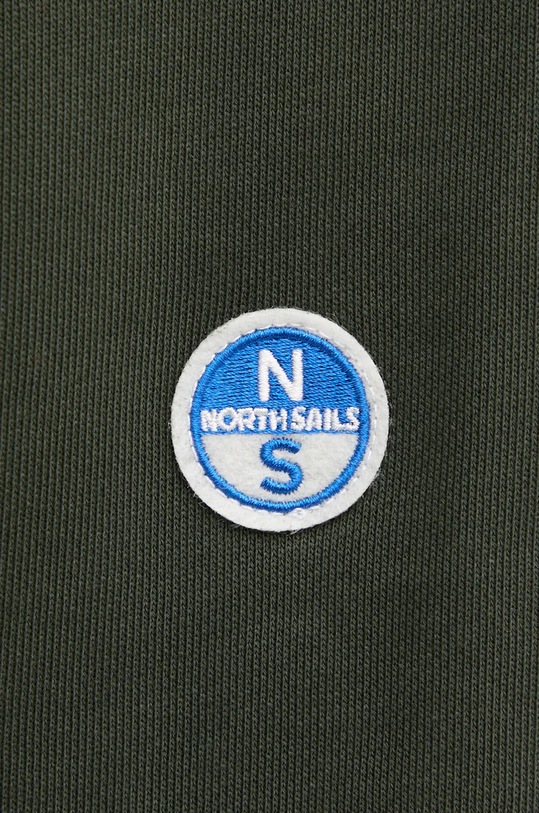 North Sails bluza bawełniana 691261 zielony