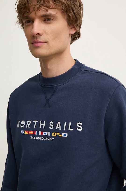 Bavlněná mikina North Sails modrá 691279