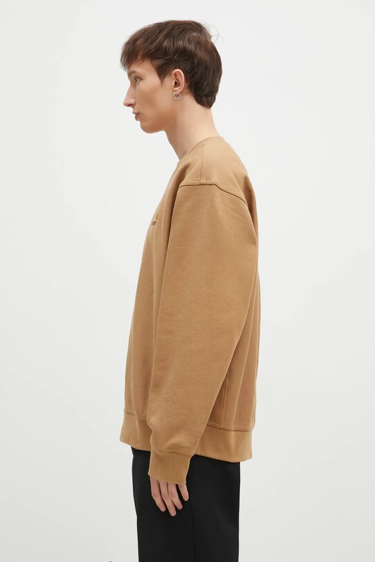 Кофта Carhartt WIP American Script Sweat I025475.2FSXX коричневый AW24