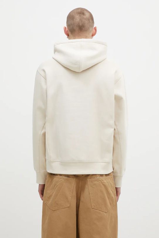 Ρούχα Μπλούζα Carhartt WIP Hooded American Script Sweat I028279.MOOXX μπεζ