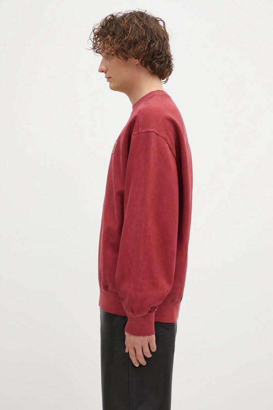 Carhartt WIP cotton sweatshirt Vista Sweat I029522.H8GD red AW24