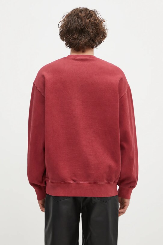 Clothing Carhartt WIP cotton sweatshirt Vista Sweat I029522.H8GD red