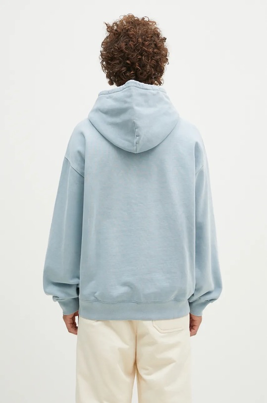 Clothing Carhartt WIP cotton sweatshirt Hooded Vista Sweat I029523.2BSGD blue