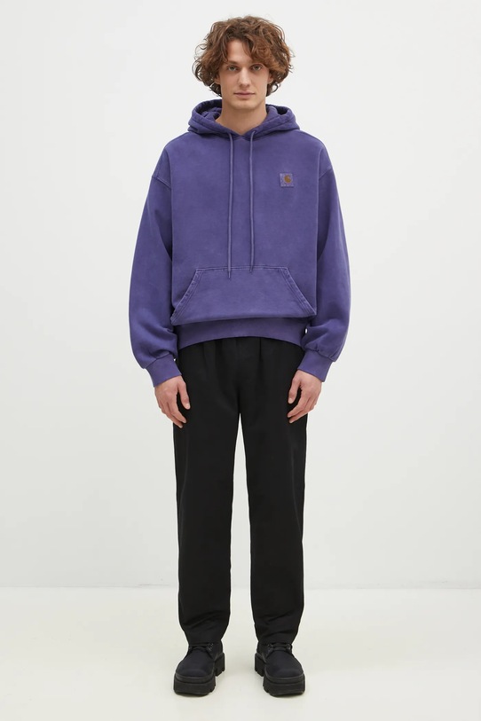 Carhartt WIP sweatshirt Hooded Vista Sweat I029523.2BZGD violet
