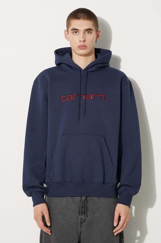 Carhartt WIP sweatshirt Hooded Carhartt Sweat other navy I030547.2DDXX