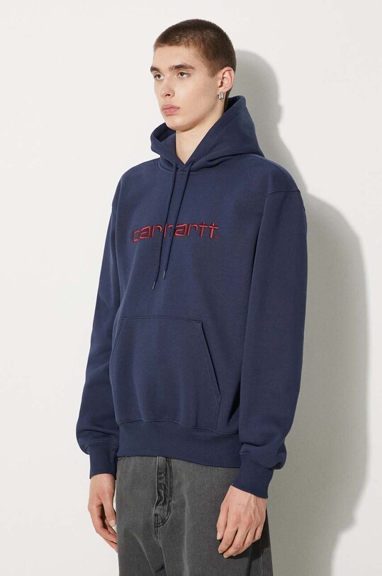 Clothing Carhartt WIP sweatshirt Hooded Carhartt Sweat I030547.2DDXX navy