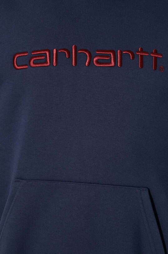 Carhartt WIP sweatshirt Hooded Carhartt Sweat I030547.2DDXX navy