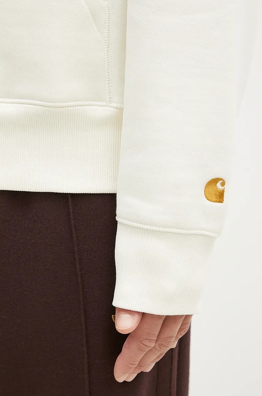 Mikina Carhartt WIP Hooded Chase Sweat béžová I033661.0SHXX