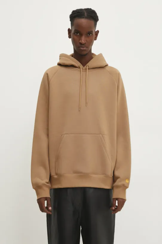 Carhartt WIP bluza Hooded Chase Sweat altele bej I033661.2GQXX