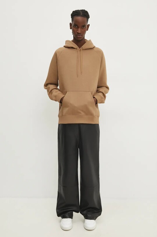 Carhartt WIP bluza Hooded Chase Sweat I033661.2GQXX bej