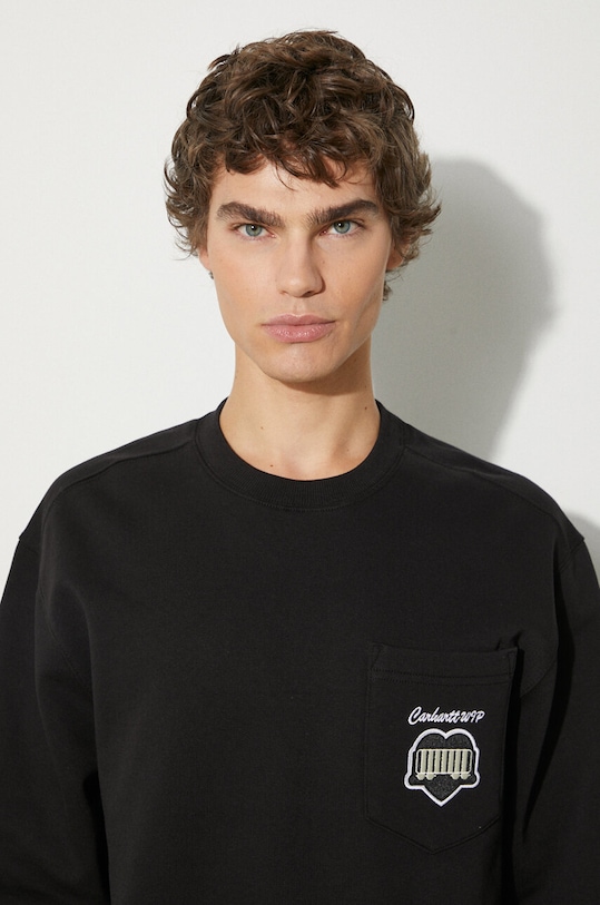 Carhartt WIP bluza Heart Train Pocket Sweat I033932.89XX czarny