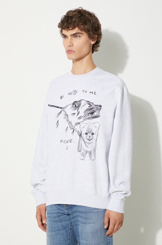 Одежда Кофта Carhartt WIP Pepe Be Nice Sweat I033933.00OXX серый