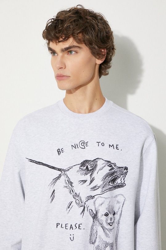 Кофта Carhartt WIP Pepe Be Nice Sweat серый I033933.00OXX