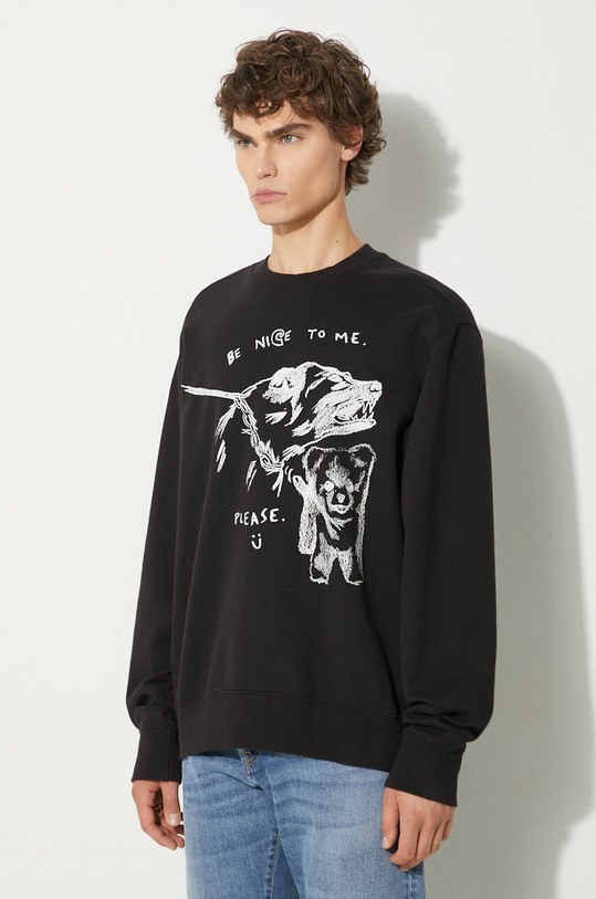 Odzież Carhartt WIP bluza Pepe Be Nice Sweat I033933.0D2XX czarny
