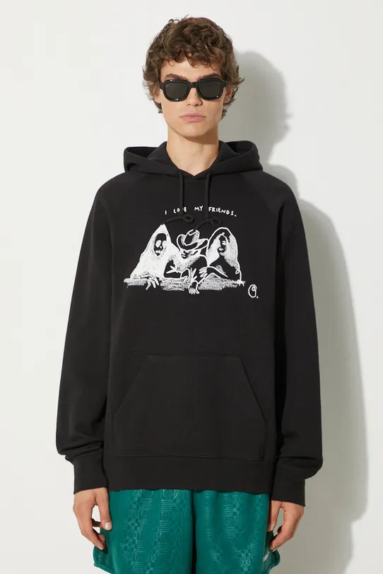 Mikina Carhartt WIP Hooded Pepe Friends Sweat